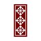 Red Star Table Runner Quilt Pattern -Measures 23" x 57" Quilt Woman